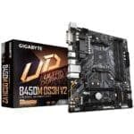 GIGABYTE B450M DS3H V2 MOTHERBOARD