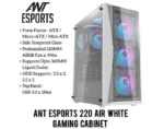 ANT ESPORTS GAMING CABINET 220 AIR WHITE