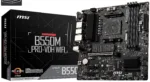 MSI MOTHERBOARD 550 (B550M PRO VDH WIFI) (FOR AMD)