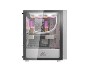 ANT ESPORTS 250 AIR MID TOWER GAMING CABINET ARGB WHITE - Image 2