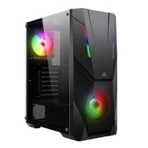 Ant Esports ICE-211TG Mid Tower Gaming Cabinet - Image 1