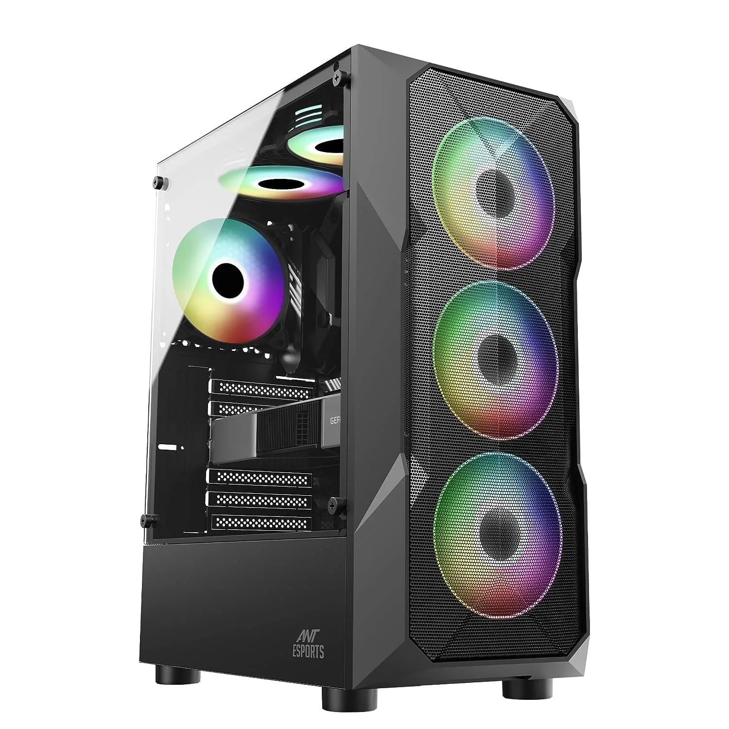 ant-cabinet-ice-300-meshV2.jpg Ant Esports Gaming Cabinet ICE 300 MESH V2 - Image 1