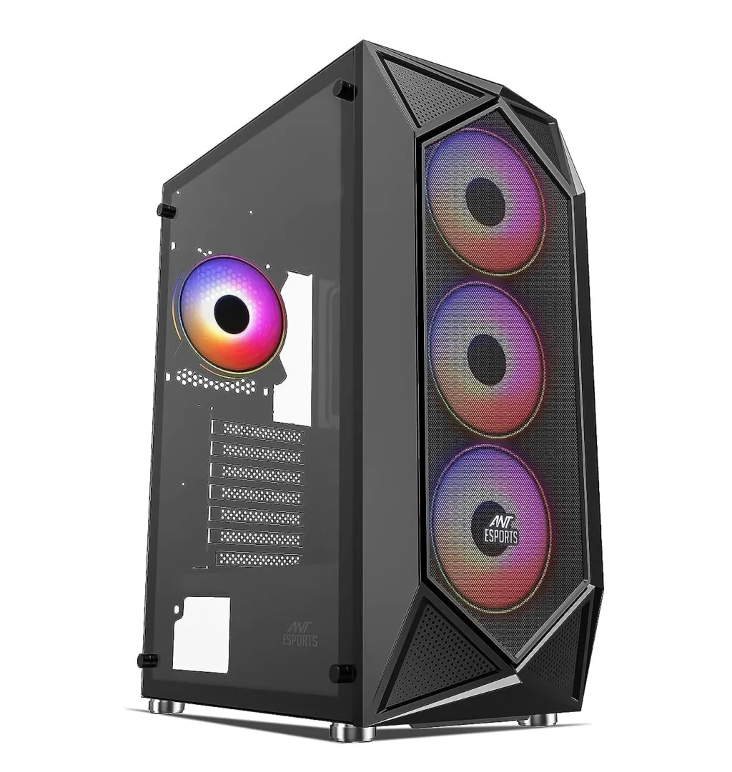 Ant Esports ICE-150 TG Mid Tower Gaming Cabinet - Image 1