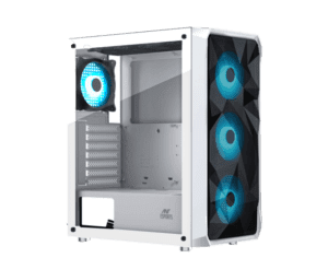 Ant Esports ICE-112 Gaming Cabinet (White) - Image 1