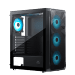 ANT ESPORTS GAMING CABINET ICE 112 (WITHOUT SMPS) BLACK ATX 2HDD 2SSD