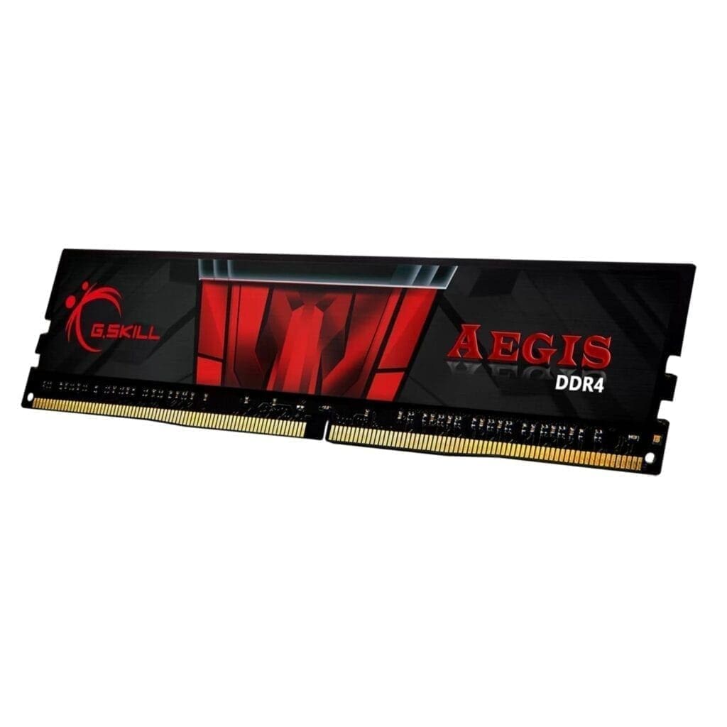 gskill-aegis-16gb-ddr4-ram.jpg GSKILL DESKTOP RAM 16GB DDR4 3200 MHZ (AEGIS) - Image 1