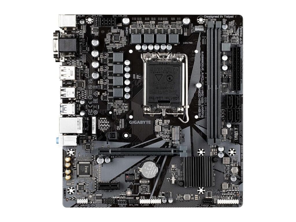 GIGABYTE 610 (H610M H DDR4) DDR4 (FOR INTEL 12TH GEN) MOTHERBOARD - Image 2