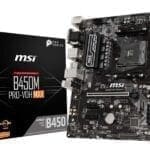 MSI MOTHERBOARD B450M PRO VDH MAX (FOR AMD)