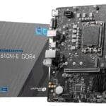 MSI MOTHERBOARD 610 (PRO H610M E DDR4) (FOR INTEL) (FOR INTEL 12TH GEN)