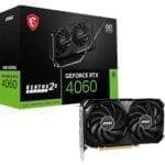 MSI GRAPHIC CARD RTX 4060 8GB DDR6 (VENTUS 2X 8G OC)