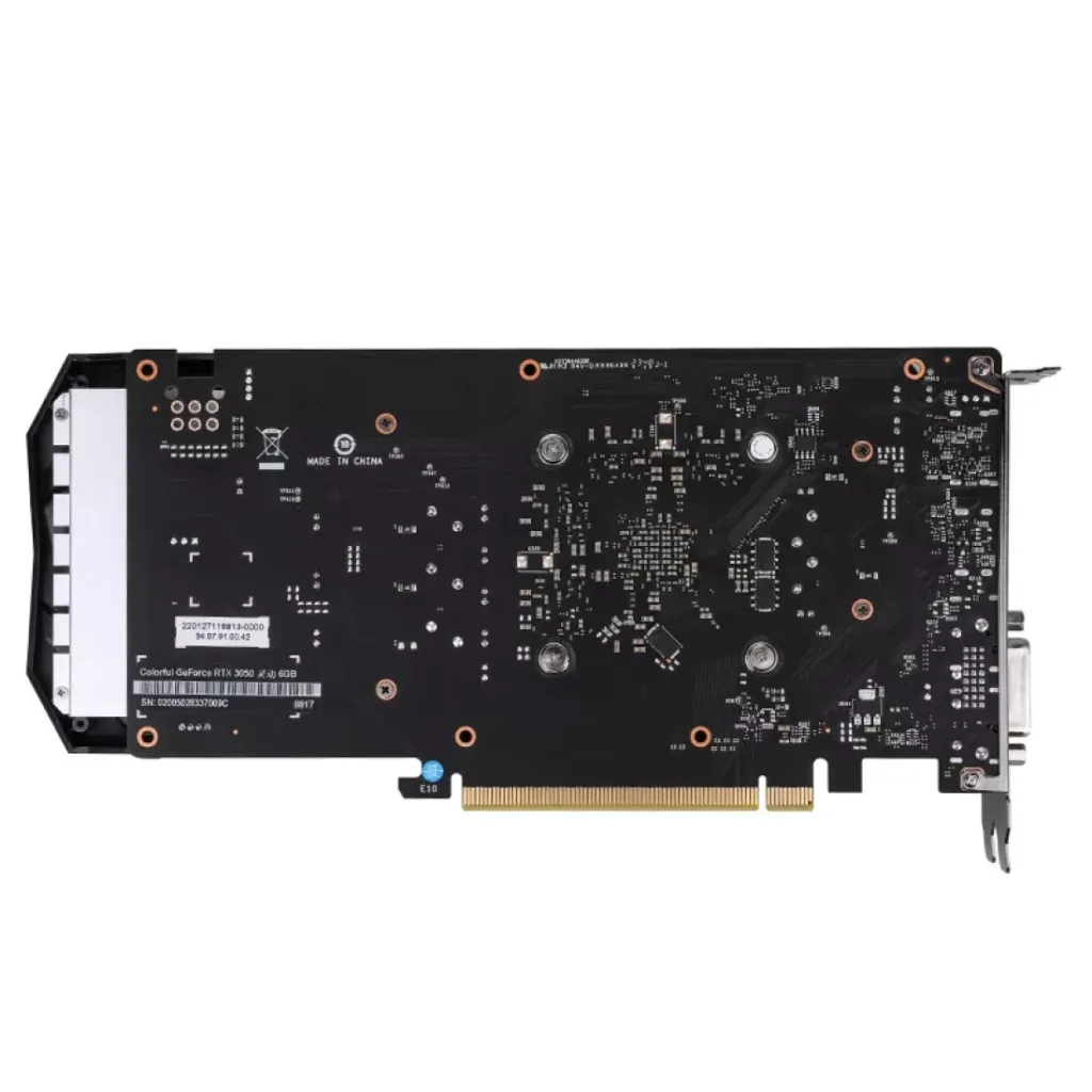 Colorful GeForce RTX 3050 6GB GDDR6 Dual Fan Graphic Card - Image 4
